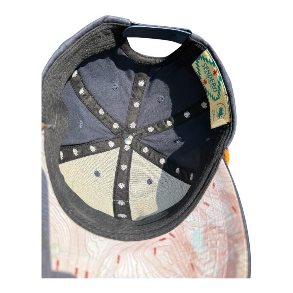 Sendero Rocky Mountain National Park Snapback Hat Curved Bill - Picture 4 of 5